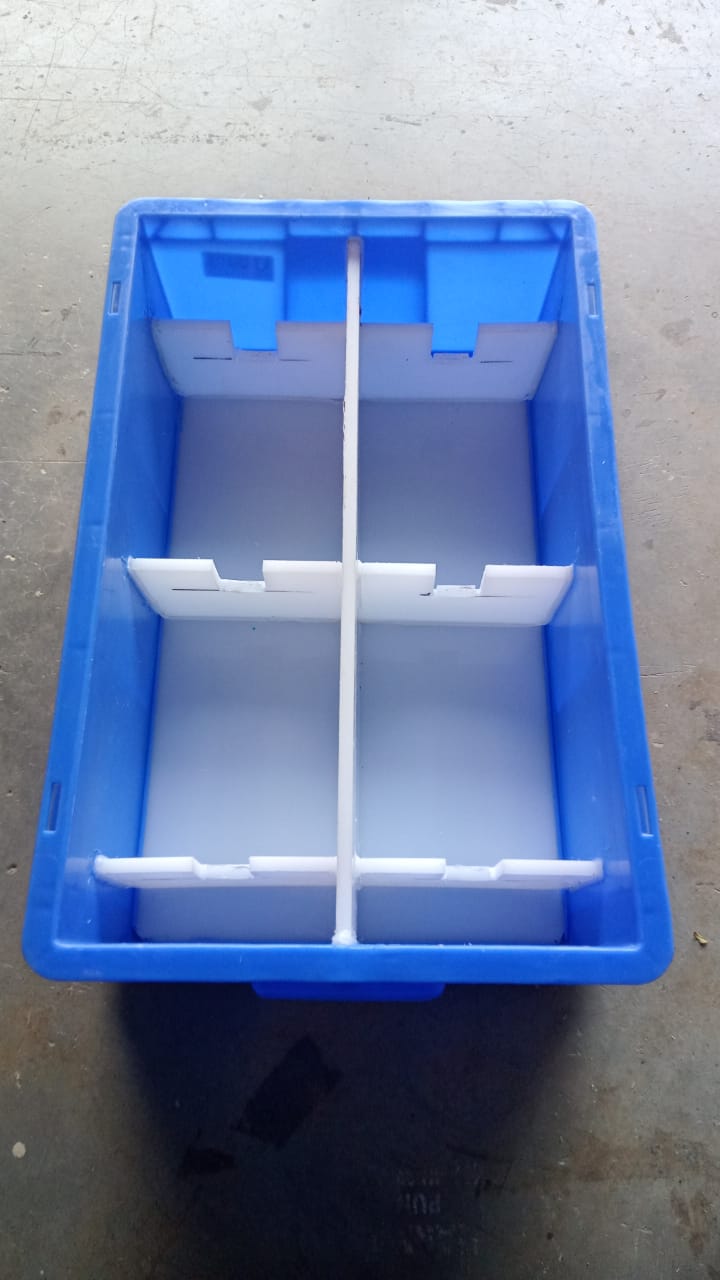 Solid-wall security tote