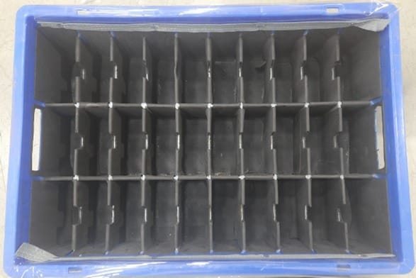 Deep bin — moulded base